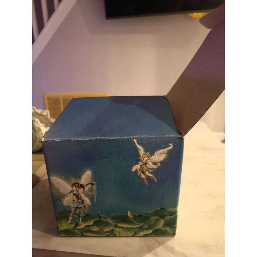 Royal Doulton Tinkerbell Cottage Fairies Hand Made/Hand Decorated Trinket w/box